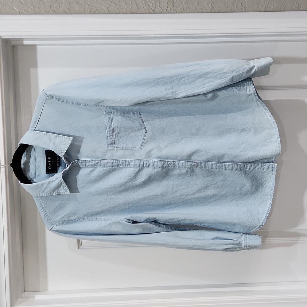 Denim long sleeve, Large